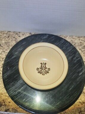 Pfaltzgraff Bowl with Brown Floral Accent